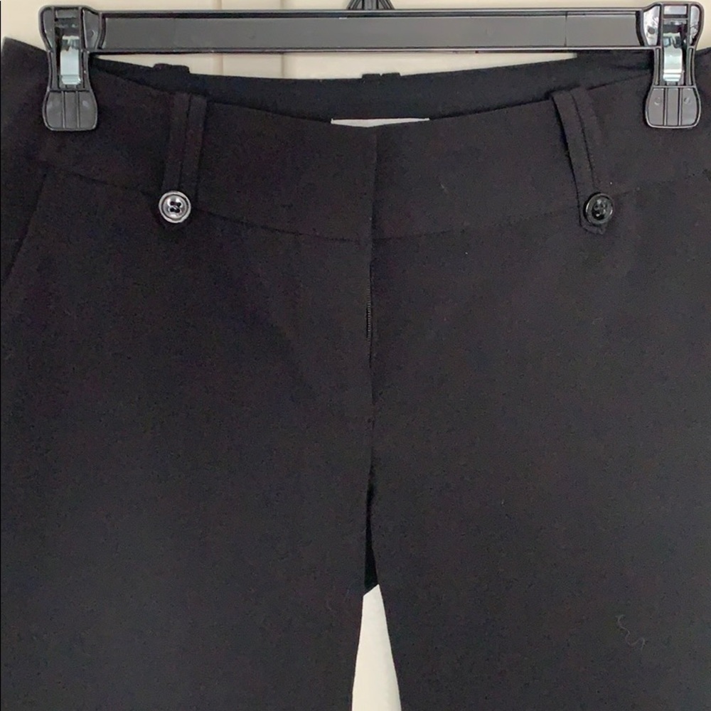 Black dress pants- low cut S